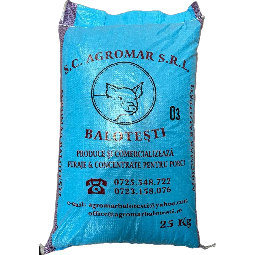 AGROMAR - Furaje / Nutret combinat porc crestere 03 granulat (30-100 kg), 25kg