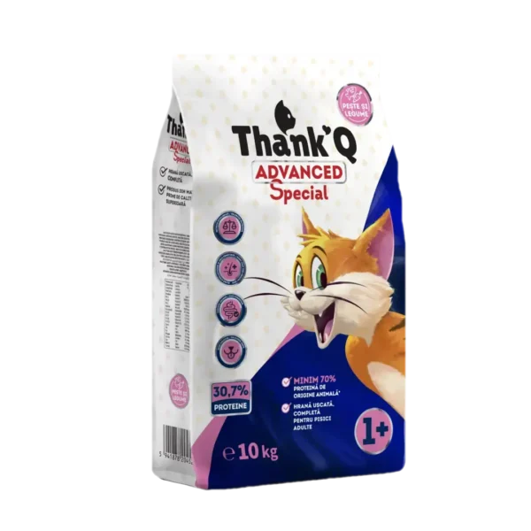 hrana pisici thank q advanced special 10kg peste