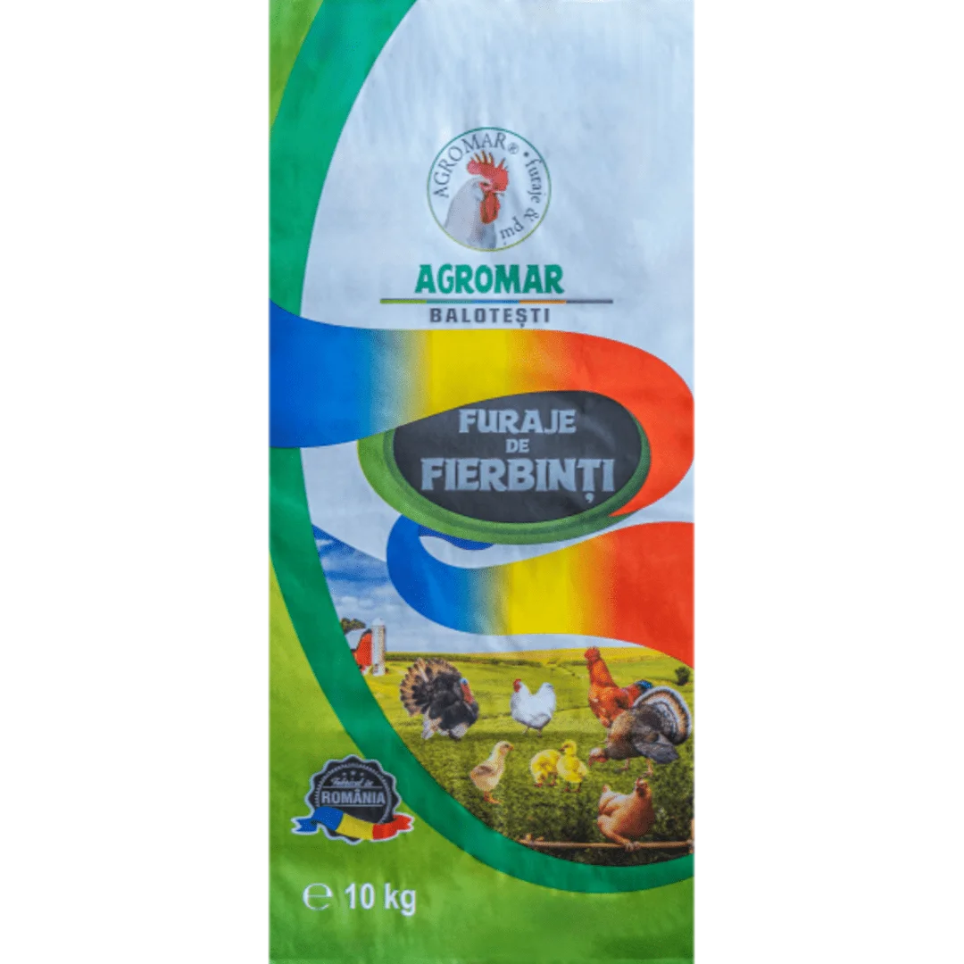 AGROMAR - Furaje / Nutret combinat pui crestere (> 30 zile) cu proteina 18% granulat semiintensiv, 10kg