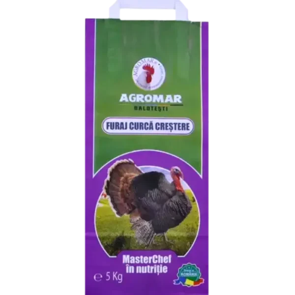 agromar furaje / nutret combinat curca crestere granulat, 5kg