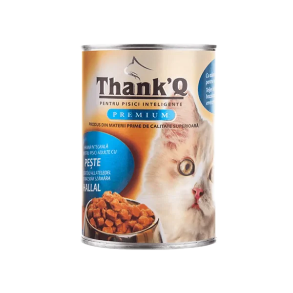 thank q conserve pisici peste, 415 gr x 24 buc