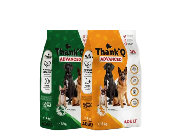 hrana caini thank q advanced adult 4kg vita