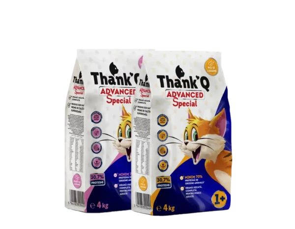 hrana pisici thank q advanced special 4kg peste