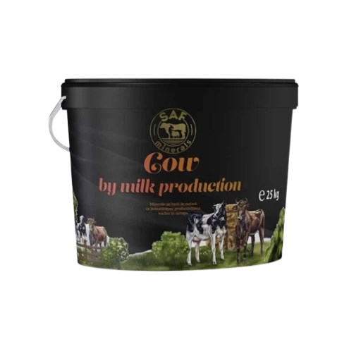 Minerale pe baza de melasa, Cow Milk Production, Vaci de lapte, Galeata 25kg - PALET tona