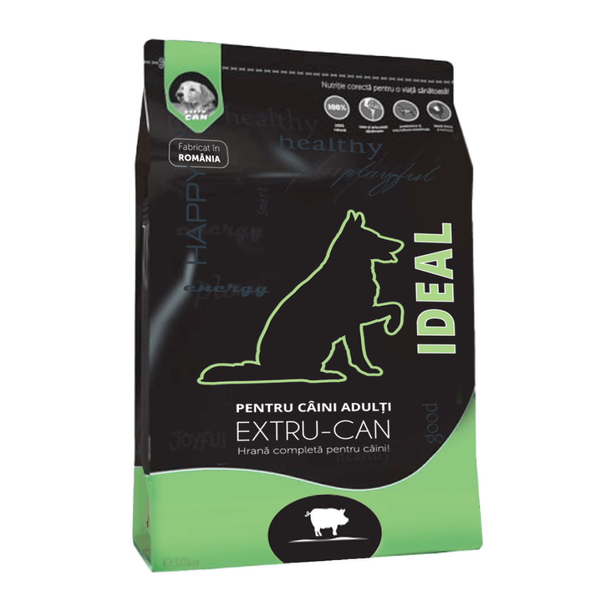 Extru Can Ideal - Hrana uscata pentru caini adulti 10kg