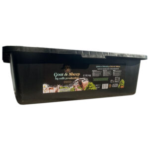 Găleți de lins cu minerale în bază de melasă, capre și oi de lapte, 50 kg - Alb&Brun