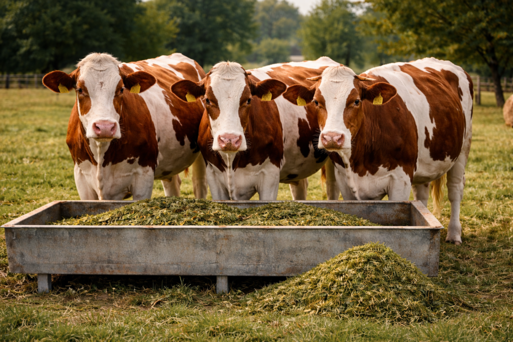 Cum hranesti corect vacile de lapte