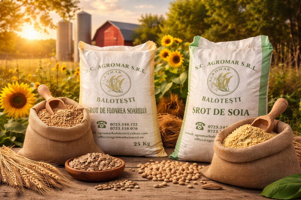 Srot de soia vs srot de floarea-soarelui