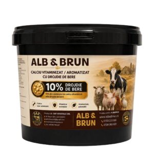 Calciu vitaminizat aromatizat cu drojdie de bere 5kg