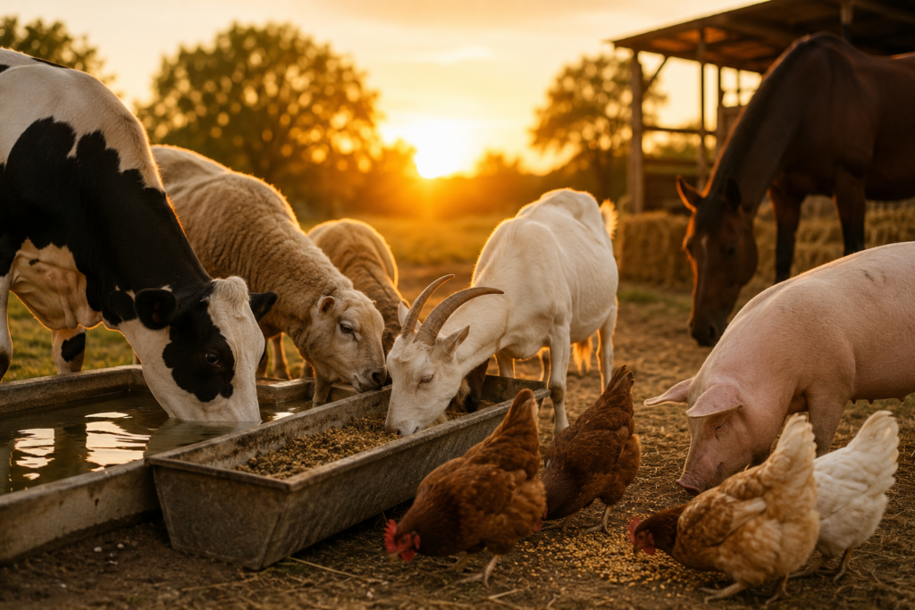 Ce hrană alegi pentru animale vara
