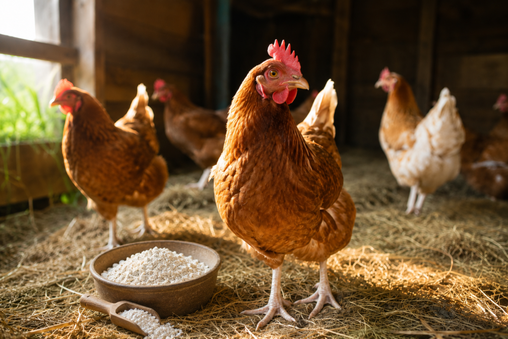 Calciu furajer sau calciu vitaminizat