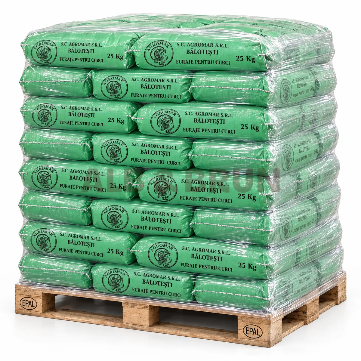 AGROMAR - Furaje - Nutret combinat curca starter brizurat, 25kg, Palet Tona