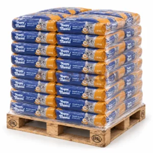 Happy Meow - Hrana uscata pentru pisici cu pui si legume, 10kg, Palet 680 kg