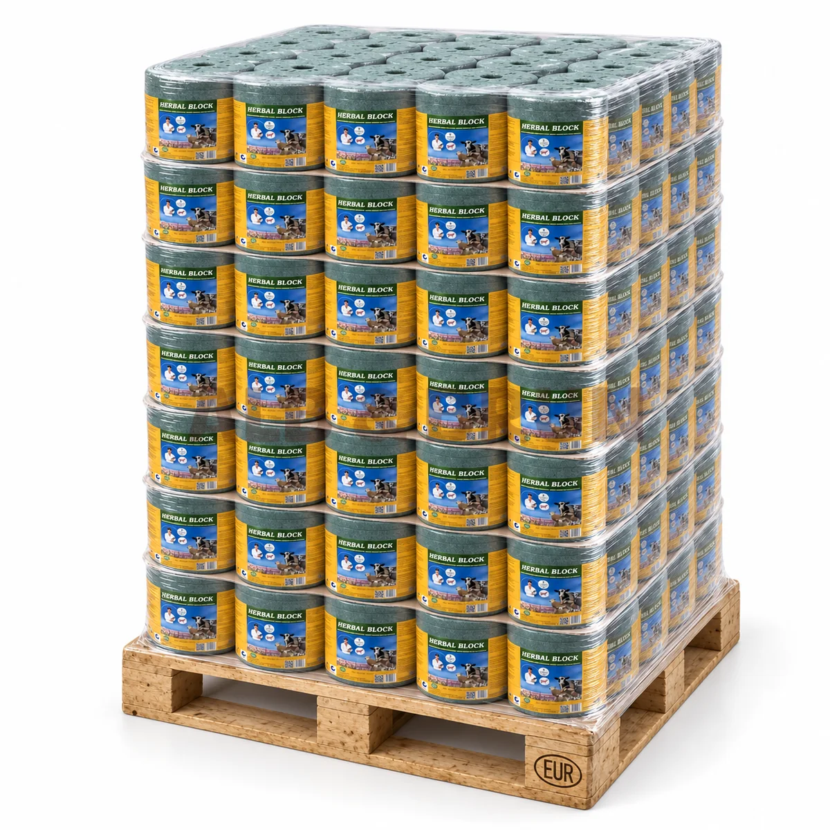 Herbal Block, bloc mineral cu plante pentru rumegătoare, 5kg, Palet Tona