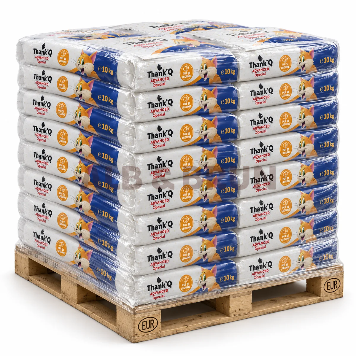 Hrana pisici Thank Q ADVANCED SPECIAL, 10kg, PUI, Palet 680 kg